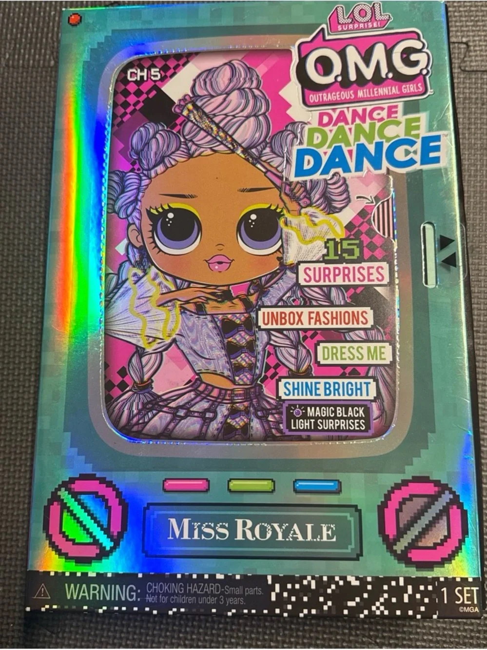 L.O.L. Surprise! Miss royale doll dance dance